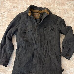 Northwest Charcoal Field Jacket Heathered Grey Size M